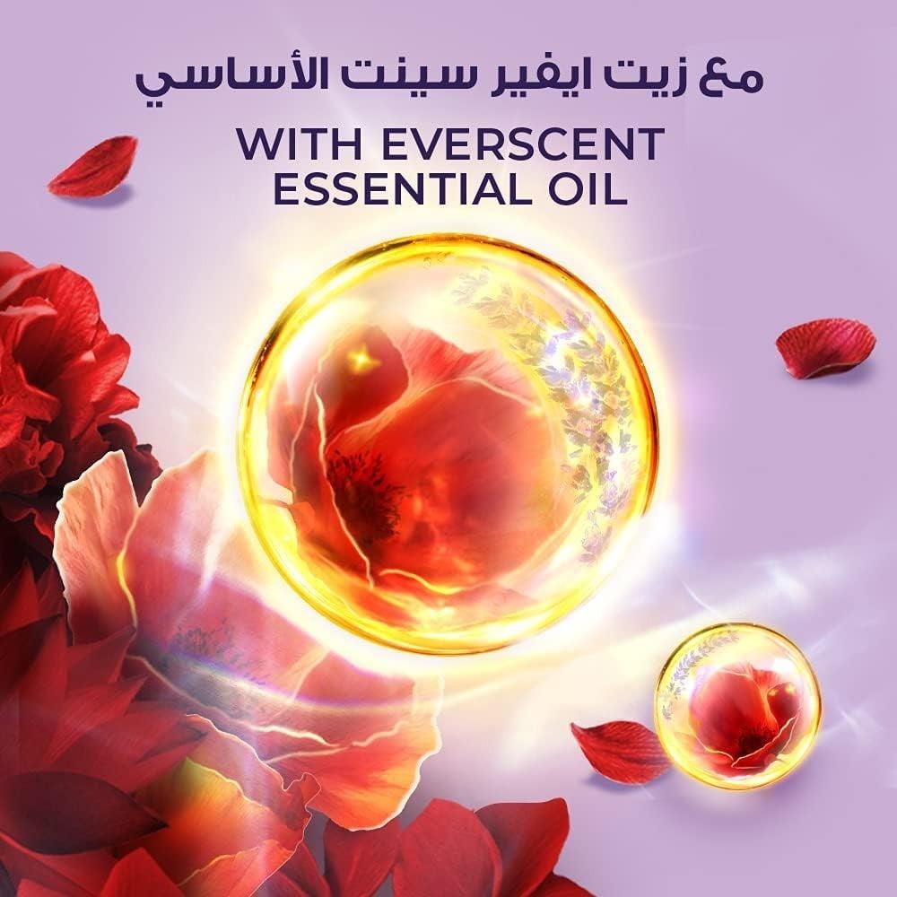 لوكس غسول الجسم رومانسية الكركدية مع ليفة 250 مل