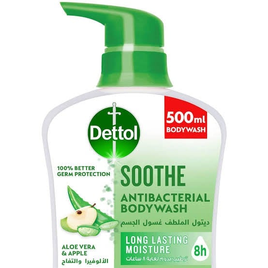 ديتول غسول جسم بالالوفيرا والتفاح 500 مل
