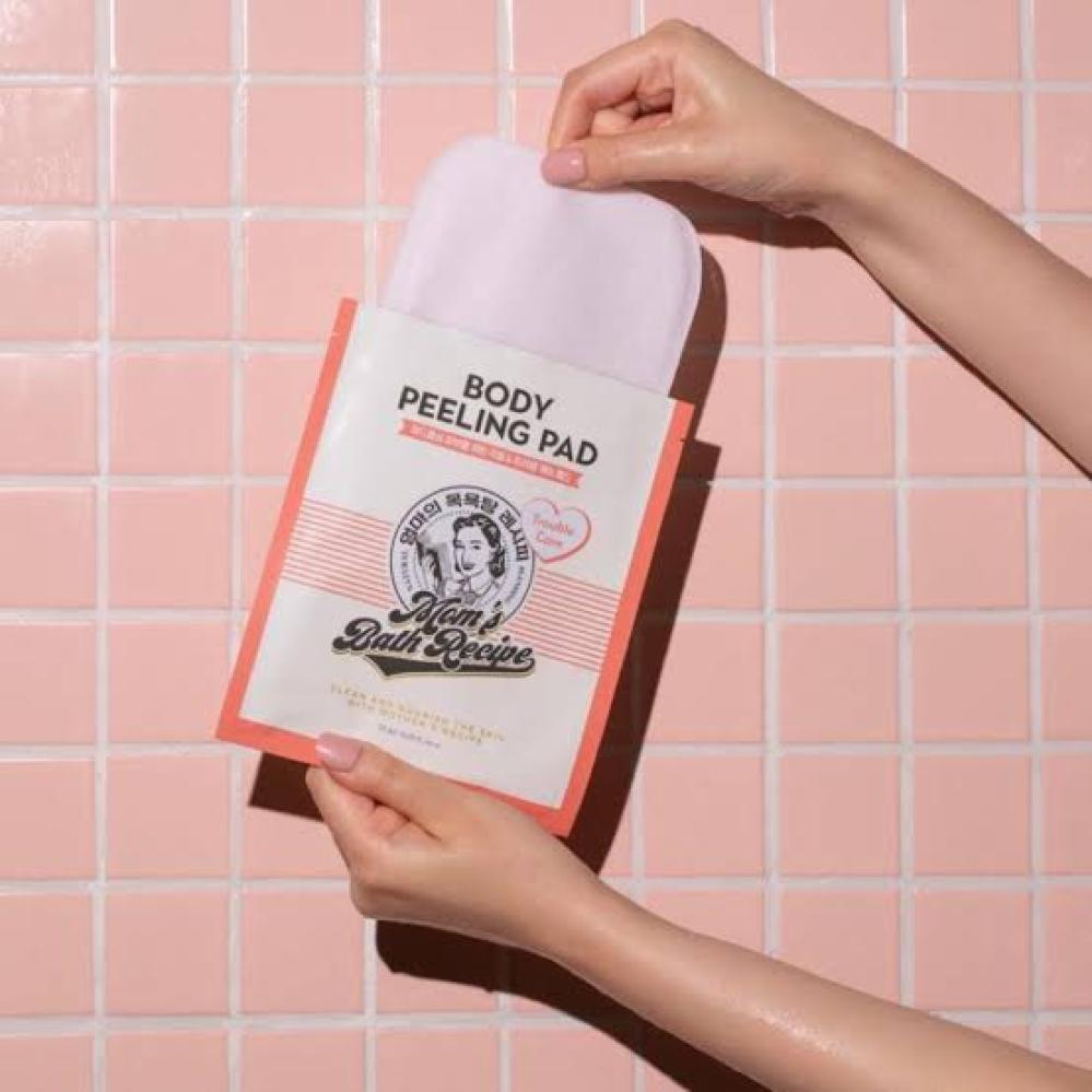 مومز باث ريسيبي ليفة التقشير للتخلص من مشاكل البشرة