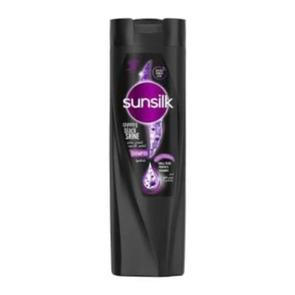 صانسيلك شامبو لمعان ساحر للشعر الاسود 350 مل