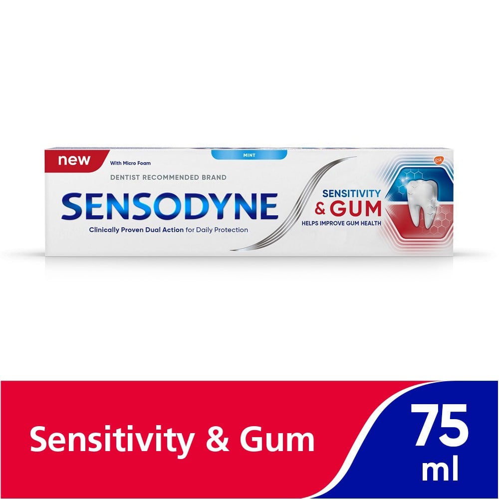 سنسوداين معجون اسنان للحساسية واللثة 75 مل