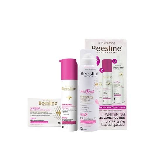 بيزلين روتين لتفتيح المناطق الحميمة 3*1