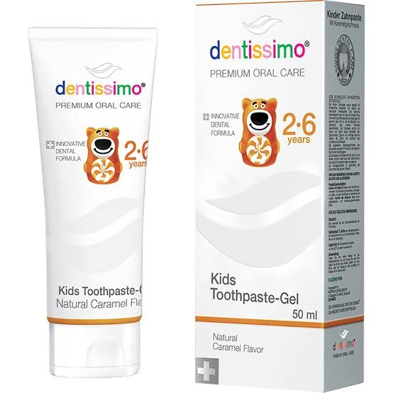 دينتسيمو معجون اسنان للاطفال من 2الى 6 سنوات بالكراميل 50 مل