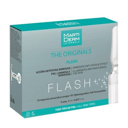 مارتيديرم فلاش امبولات لترطيب واشراق البشرة 5 امبولات