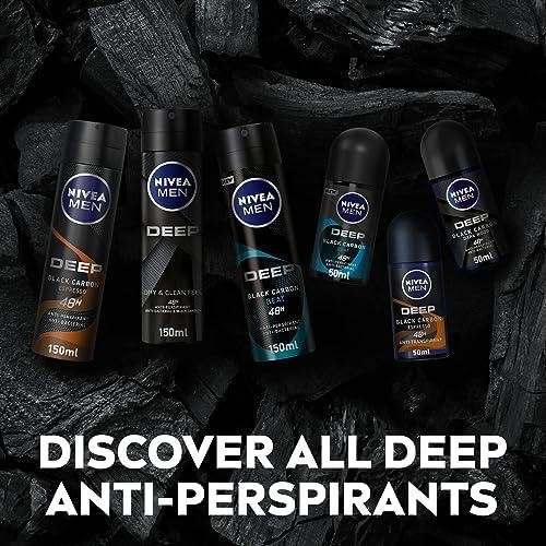 نيفيا مزيل عرق رول اون ديب بلاك كربت بيت 50 مل