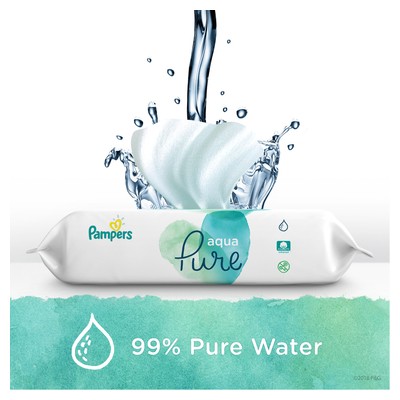 بامبرز مناديل مبللة اكوا بيور للبشرة الحساسة 3*48 منديل