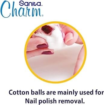 سانيتا شاروم قطن ازالة المكياج 50 قطعة