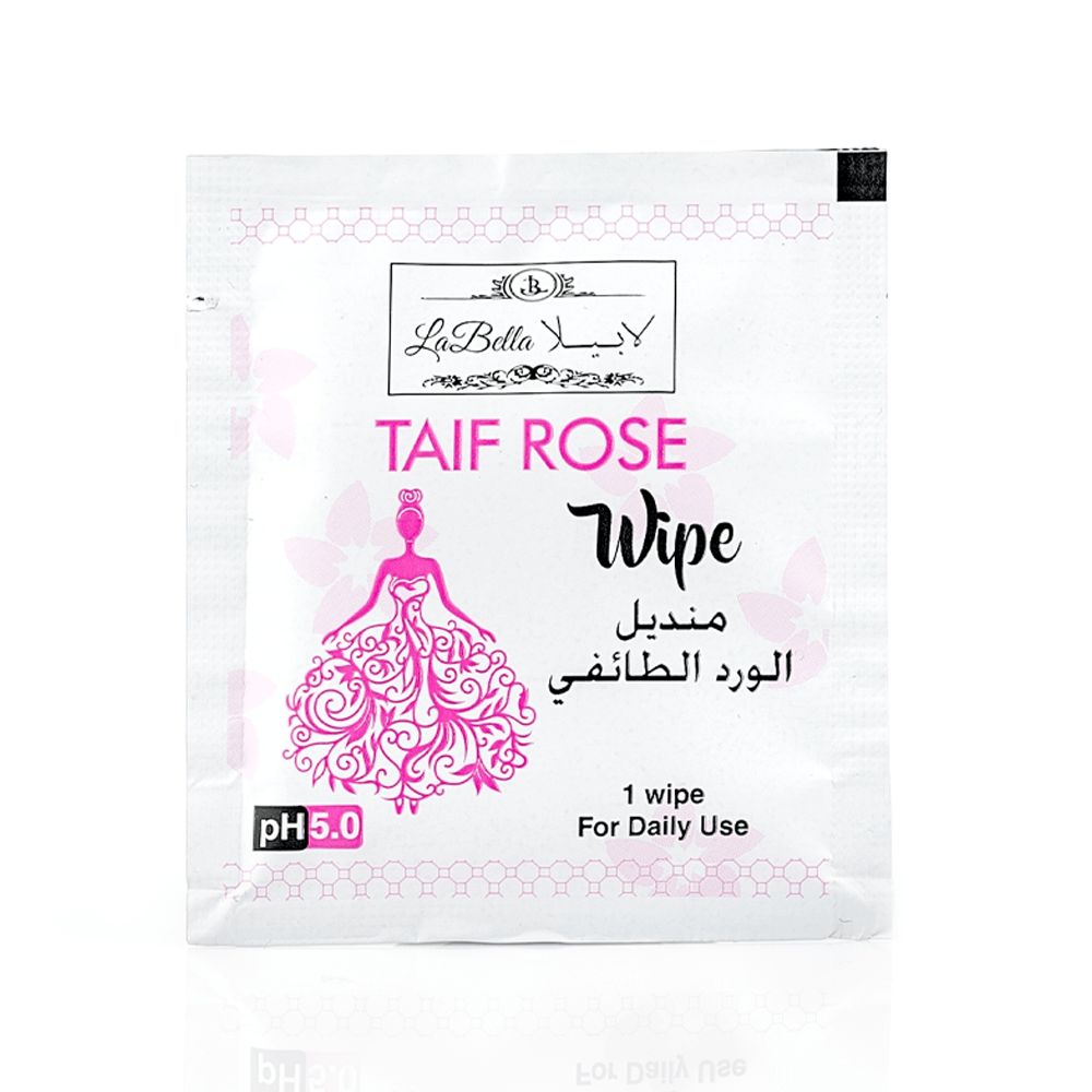 لابيلا مناديل العناية النسائية بعطر الورد الطائفي 12 منديل