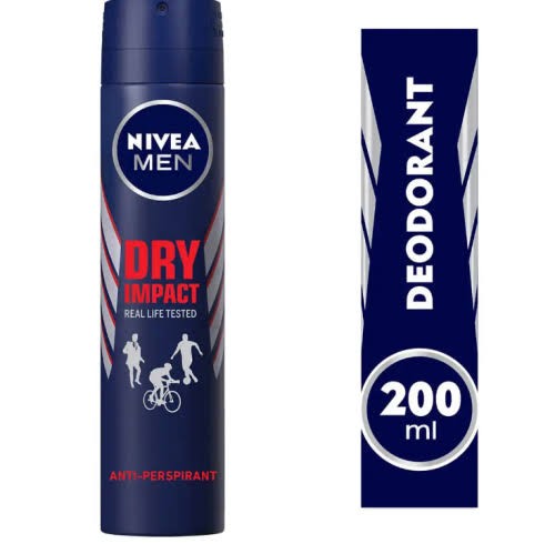 نيفيا مزيل عرق بخاخ للرجال دراي امباكت  200 مل