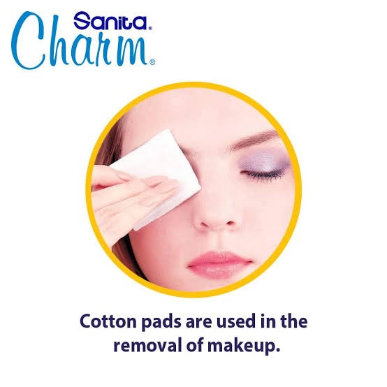سانيتا شاروم قطن ازالة المكياج 50 قطعة