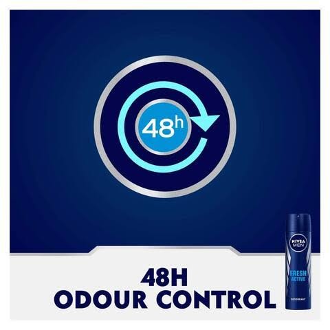 نيفيا مزيل عرق بخاخ للرجال فرش اكتف 200 مل