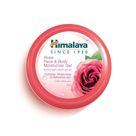 هيمالايا جل الصبار بالورد لترطيب الوجه والجسم 300 مل