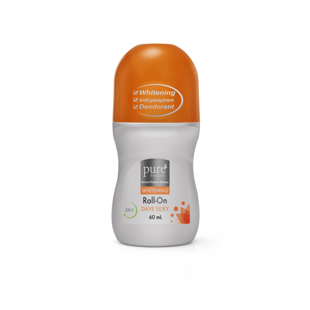 بيور بيوتى رول اون مفتح ومقاوم التعرق ديف سيلكى 60 مل