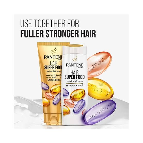 بانتين شامبو برو في لغذاء الشعر 600 مل