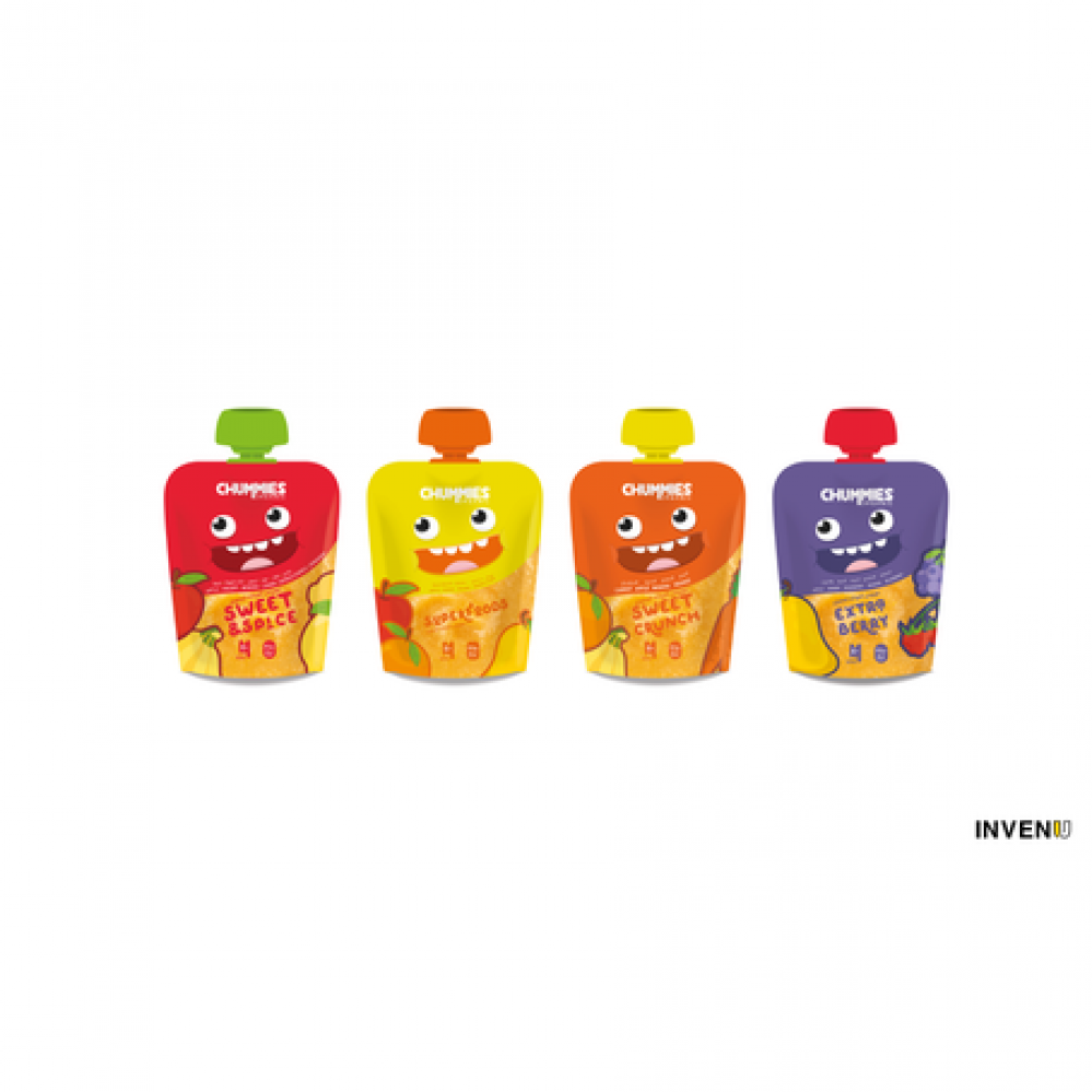 تشاميز اورجانيك طعام اطفال سويت كرانش 90 جم + 6 شهور