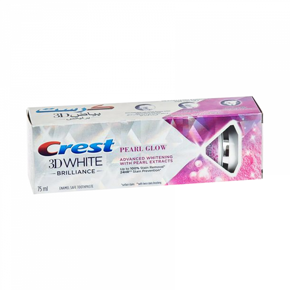 كرست معجون اسنان ثري دي وايت بريق استثنائي 75 مل