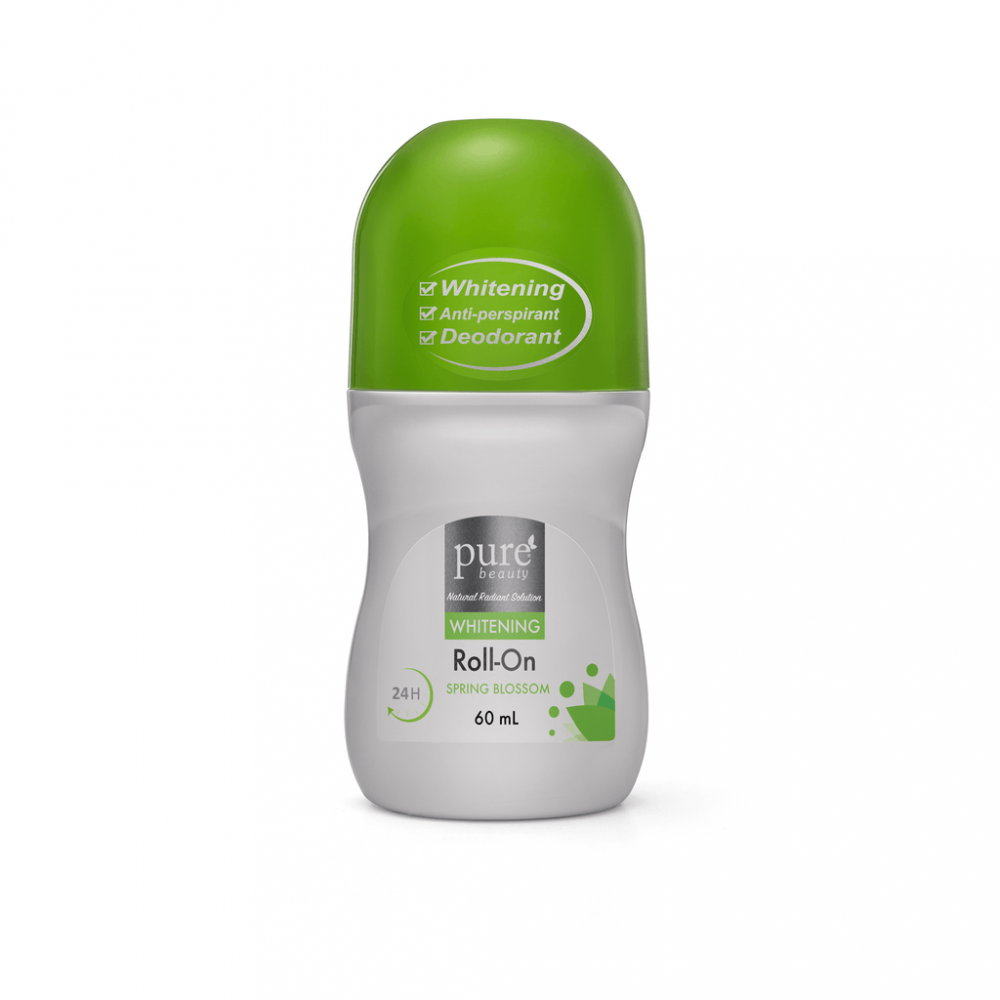 بيور بيوتى رول اون مفتح ومقاوم التعرق سبرينغ بلوسوم 60 مل
