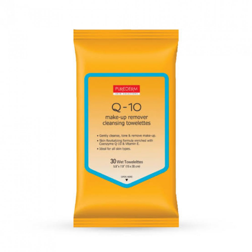 بيورديرم مناديل ازالة المكياج وتنظيف البشرة كيو تن 30 منديل