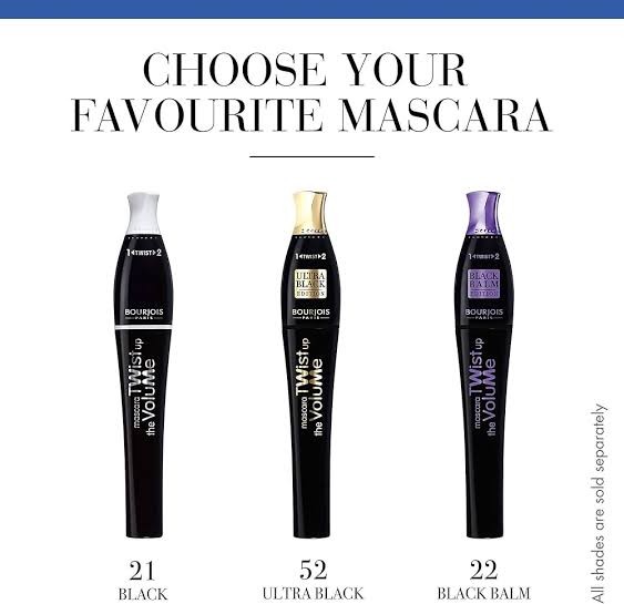 بورجوا ماسكرا تويست اب فوليوم الترا بلاك 52