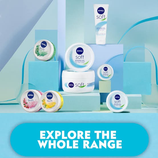 نيفيا سوفت كريم  مرطب ناعم ومنعش 300مل