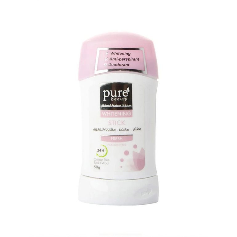 بيور بيوتى استيك مفتح ومقاوم للتعرق فريش 50 جم