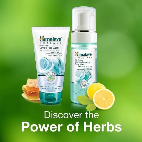هيمالايا غسول الليمون الرغوي للتحكم بزيوت البشرة 150 مل