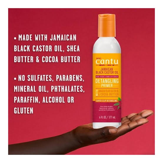 كانتو زيت فك تشابك الشعر بزيت الخروع وزبدة الكاكاو 117 مل