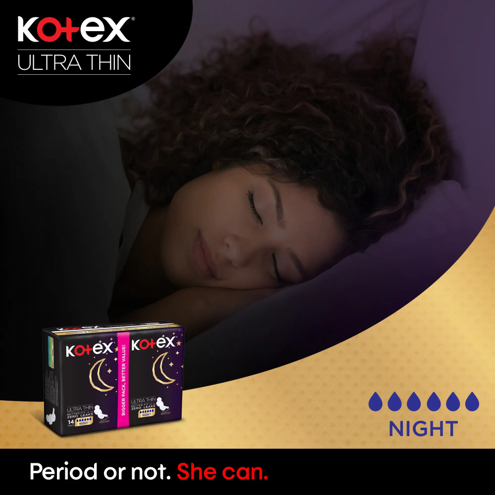 كوتكس الترا الليلية الطبيعية 14 حبة