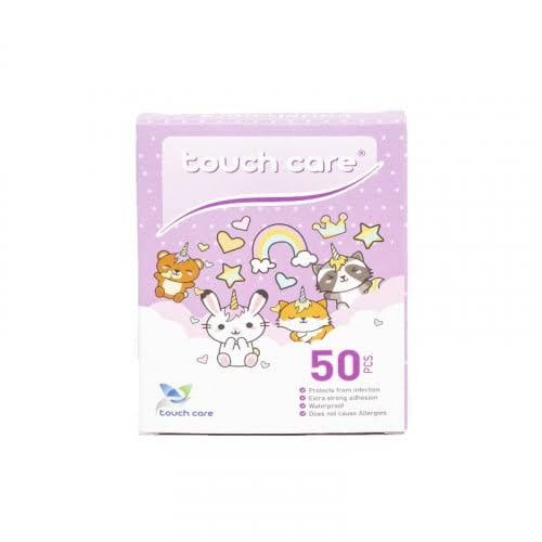 تاتش كير شرائح لاصق جروح للاطفال 50 قطعه