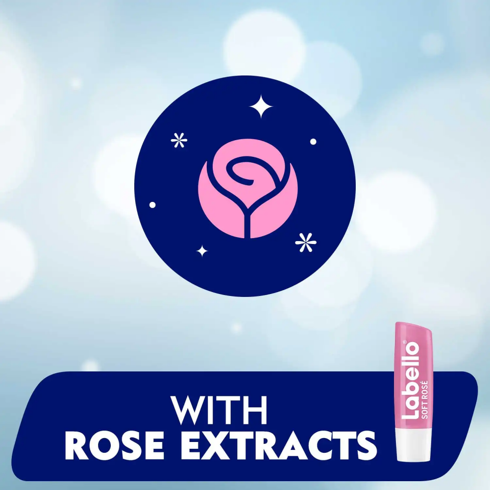 لابيلو مرطب شفايف  ورد ناعم 4.8 جرام