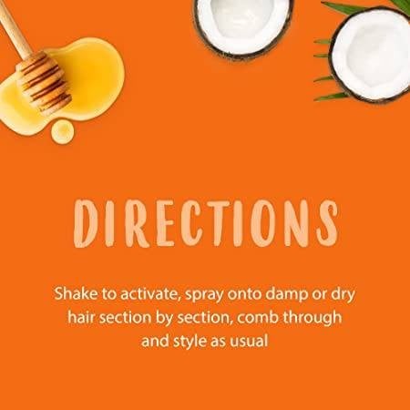 كانتو مرطب لفك تشابك الشعر للاطفال مع زبدة الشيا وزيت جوز الهند والعسل 177 مل