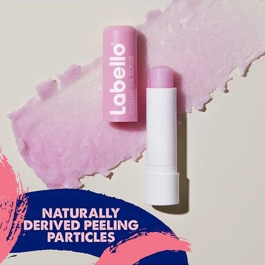 لابيلو مقشر العناية لايحتاج الي ازالة بخلاصة زيت الورد + فيتامين اي