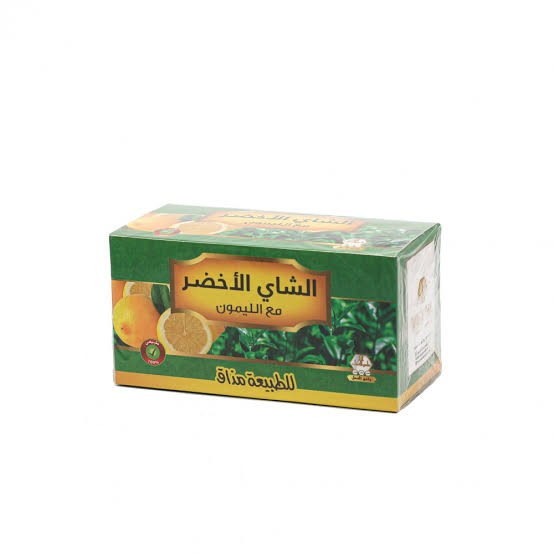 وادي النحل -  الشاي الاخضر مع الليمون