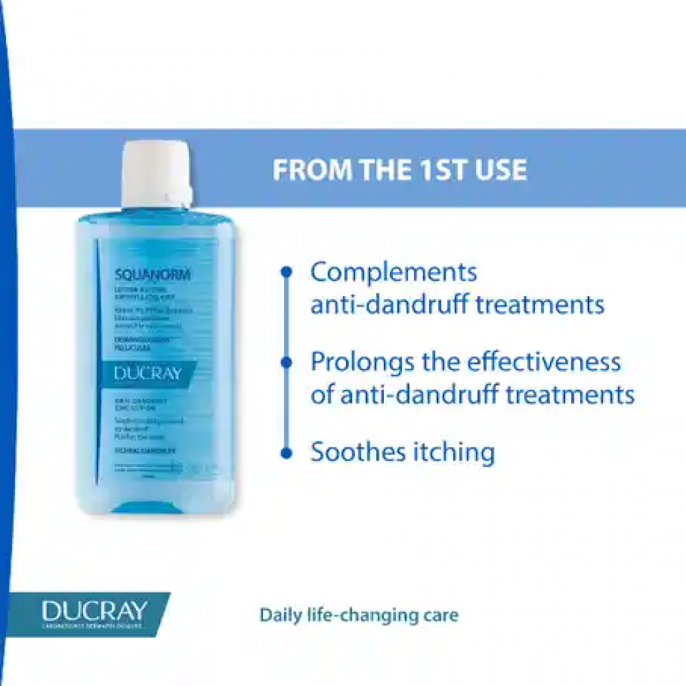 دوكراي سكوانرم لوشن ضد القشرة بالزنك 200 مل