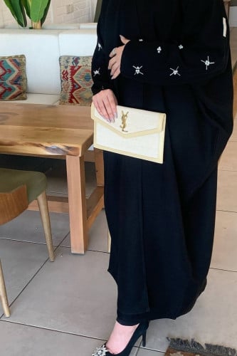 عباية بشت الكم شك بالفصوص واللؤلؤ