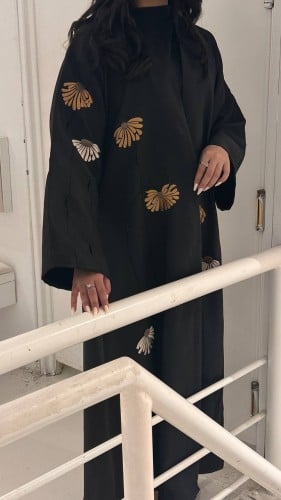 عبايا تفته فرنسي بتطريز