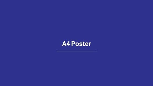 A4 Poster