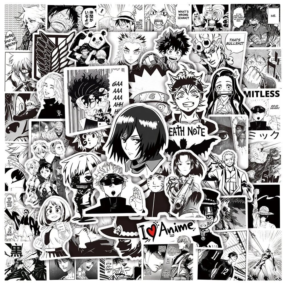Sticker Set: Manga Collection