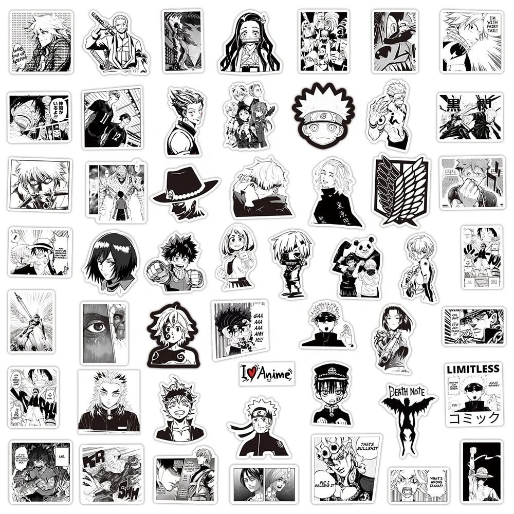 Sticker Set: Manga Collection