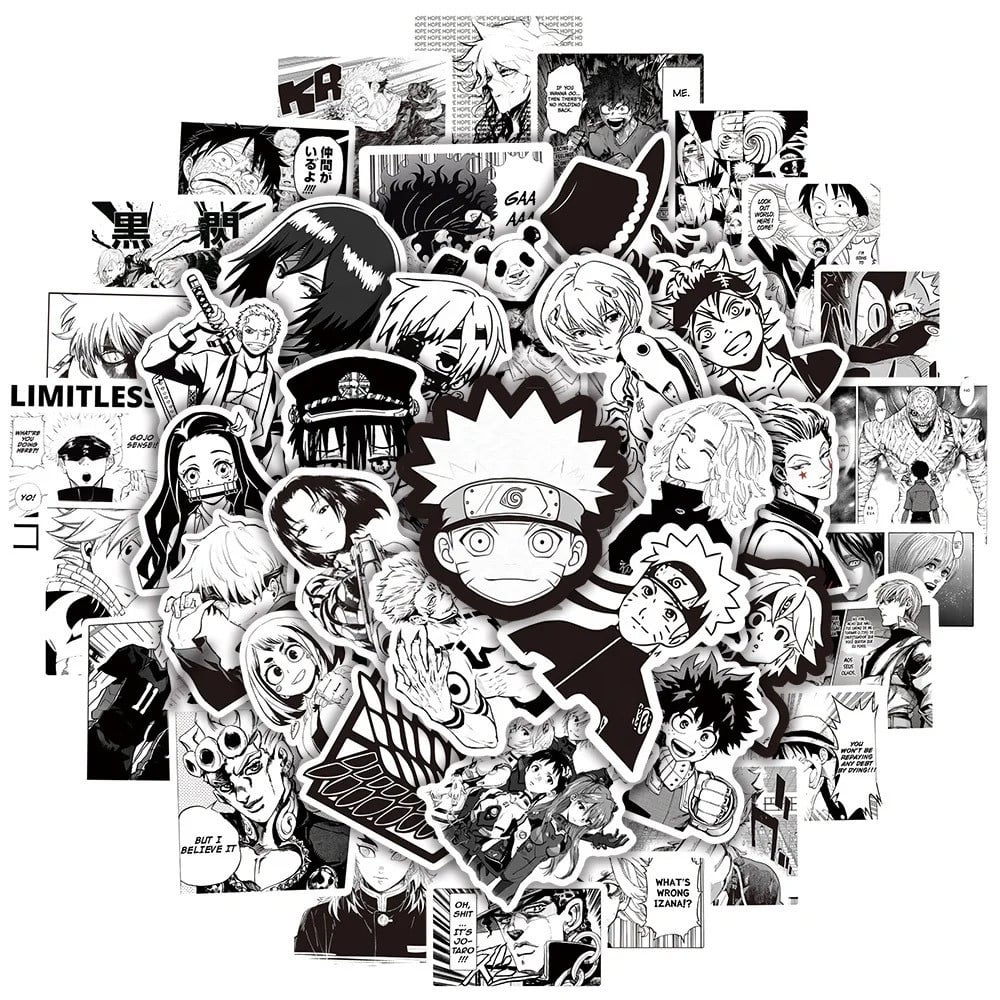 Sticker Set: Manga Collection