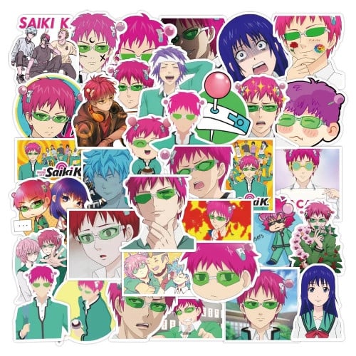 Sticker Set: Saiki