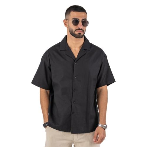 Black Linen Shirt