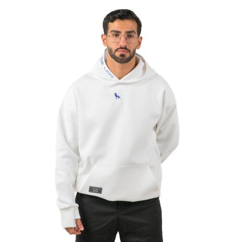 White hoodie