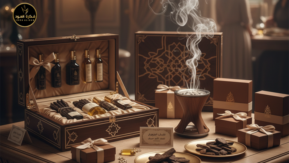 هدايا العود: أجمل الأفكار وتوزيعات العود للمناسبات الفاخرة
