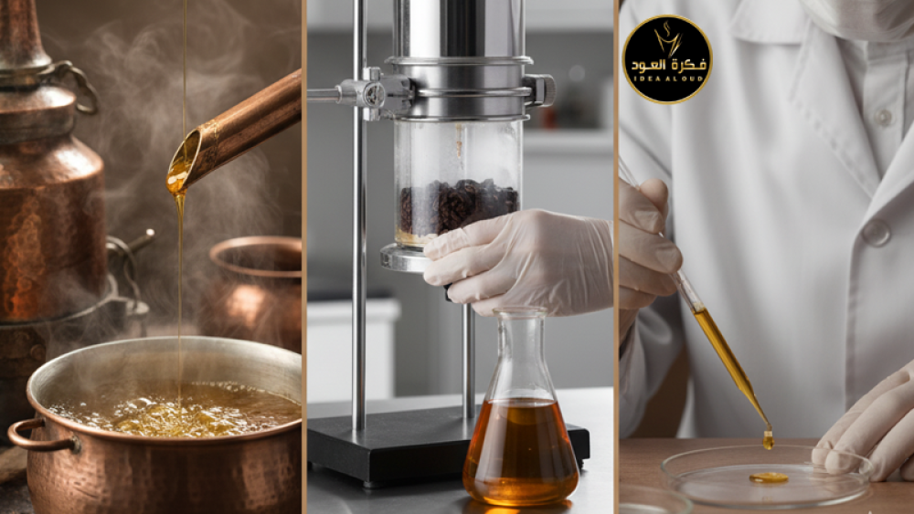 تعرف على كيفية استخراج دهن العود بخطواته التقليدية والحديثة