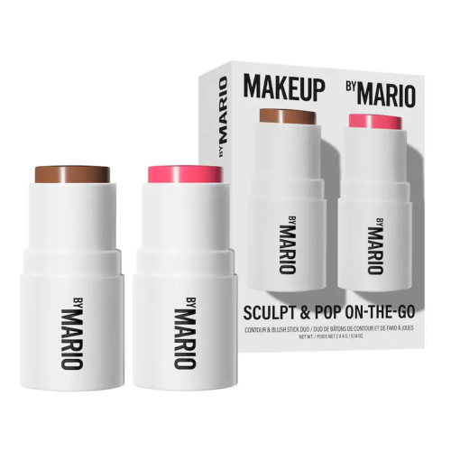 ميك اب باي ماريو طقم احمر الخدود وتحديد الوجه سوفت بوب -  دارك