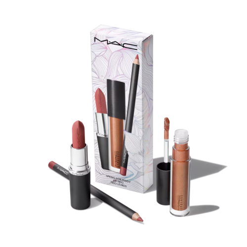 ماك مجموعة احمر شفاه سبرينج فور تيدي 3 قطع