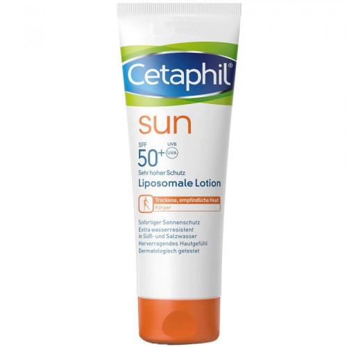 سيتافيل واقي شمس للبشرة الجافة و الحساسة  بعامل حماية50-50مل