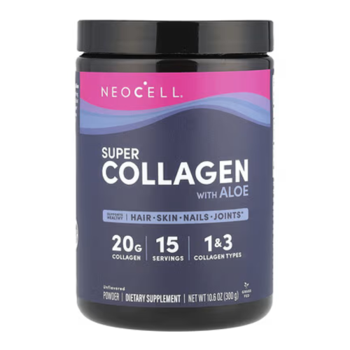 نيوسيل كولاجين فائق مع الصبار بدون نكهة 300 جم