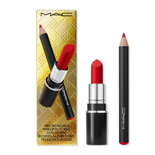 ماك مجموعة احمر ومحدد شفاه قطعتين - روجي